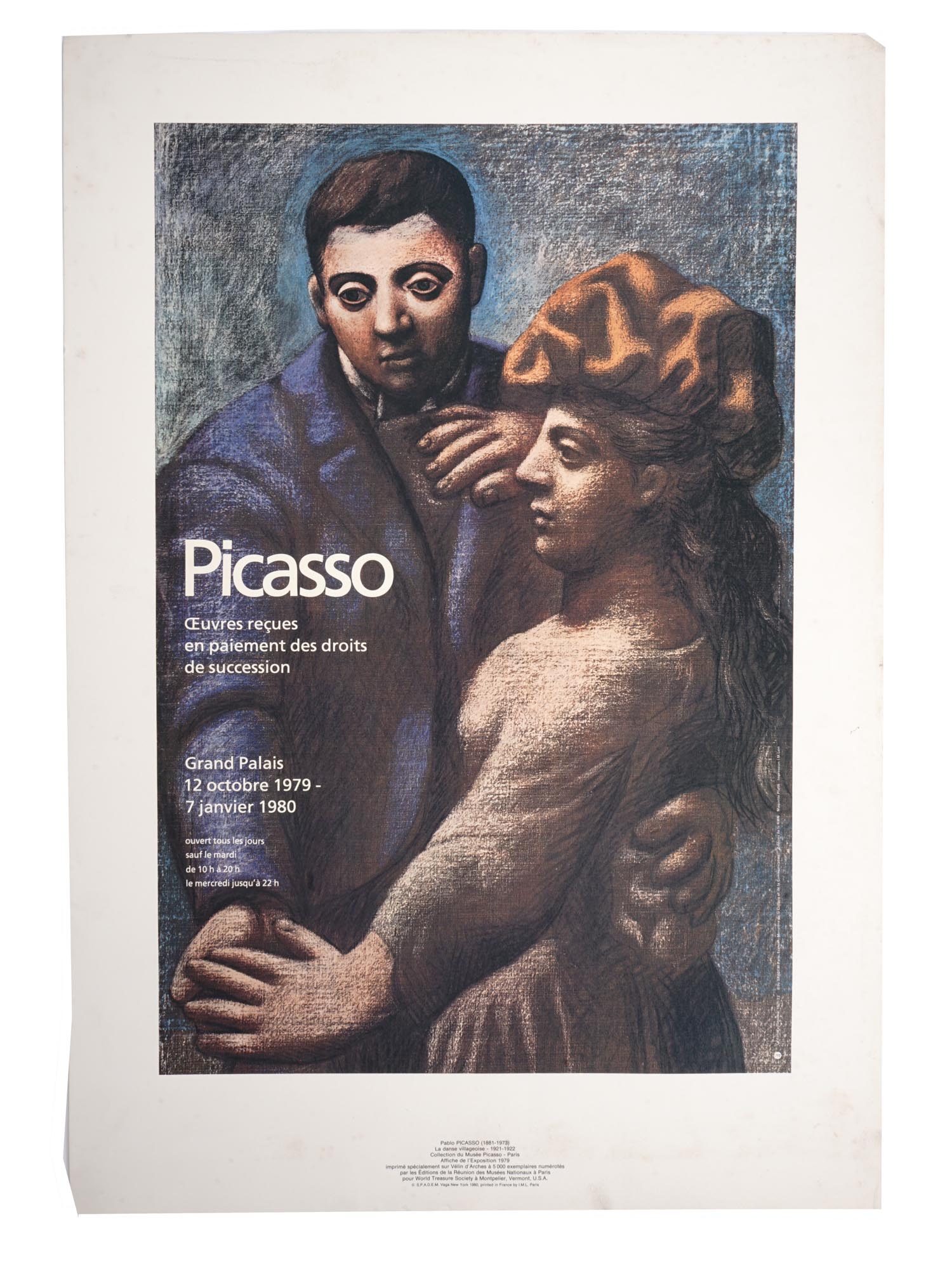 ORIGINAL LITHOGRAPHIC POSTER AFTER PABLO PICASSO PIC-0